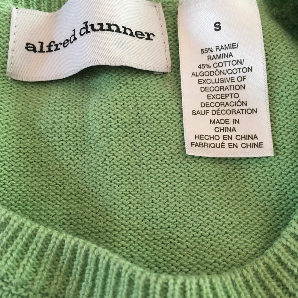 Alfred Dunner Butterfly Flower Sweater Size Small - Picture 6 of 8